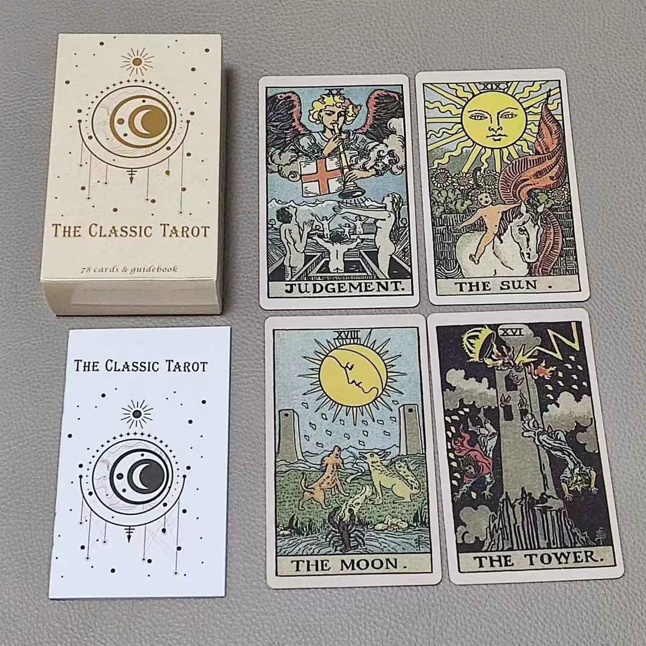 Tarot Deck With Guidebook - 10.3*6cm klasyczne karty tarota 78 z