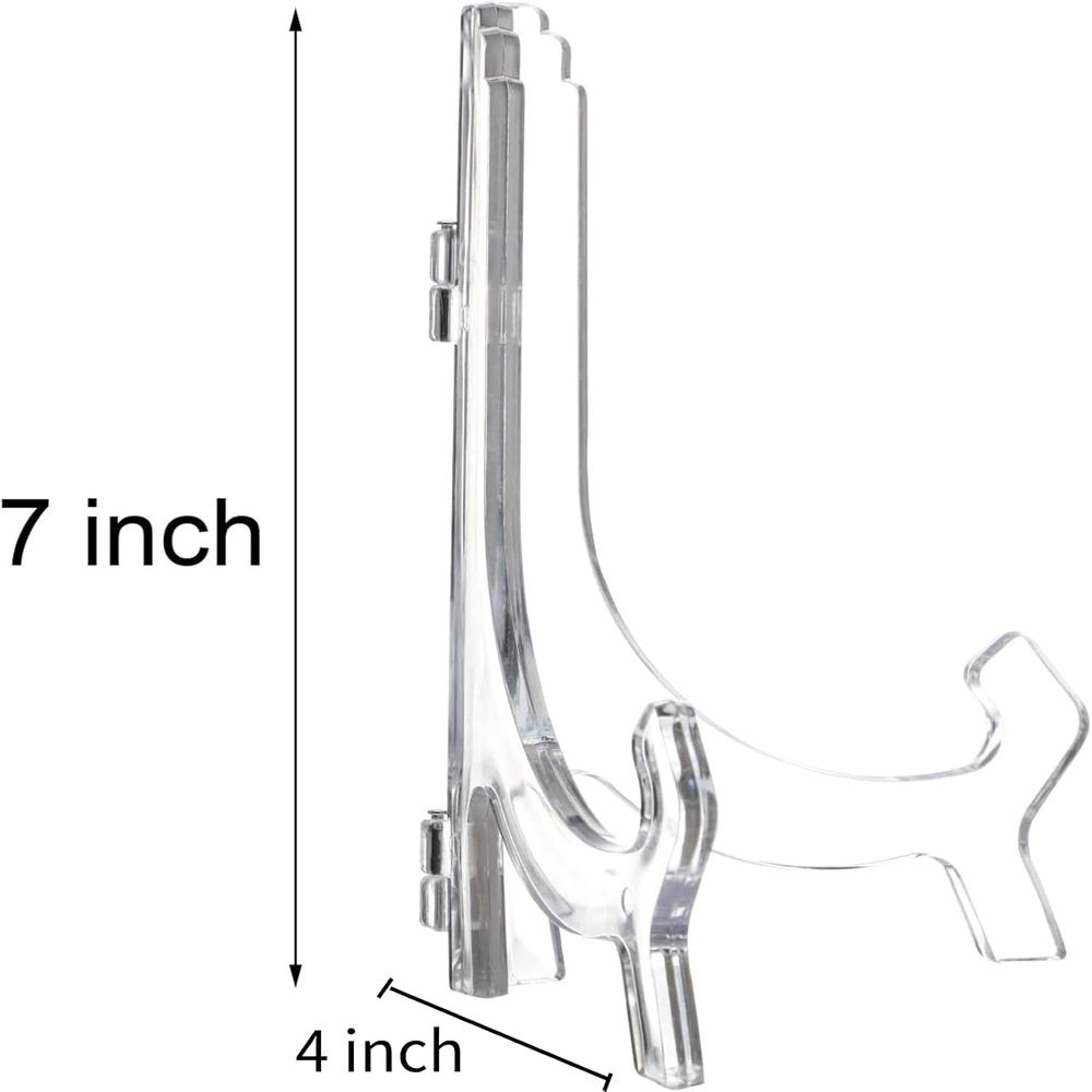 6 sztuk 7-calowych przezroczys – Clear Acrylic Book Stand Holder recenzja i cena