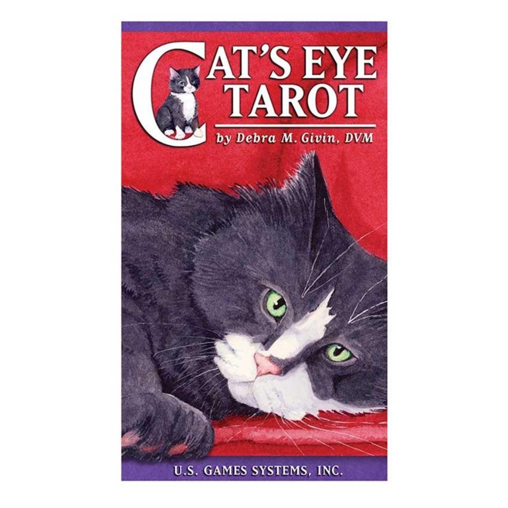 Tarot Kocie Oko 12x7 cm Gry ka – Tarot Deck With Guidebook recenzja i cena