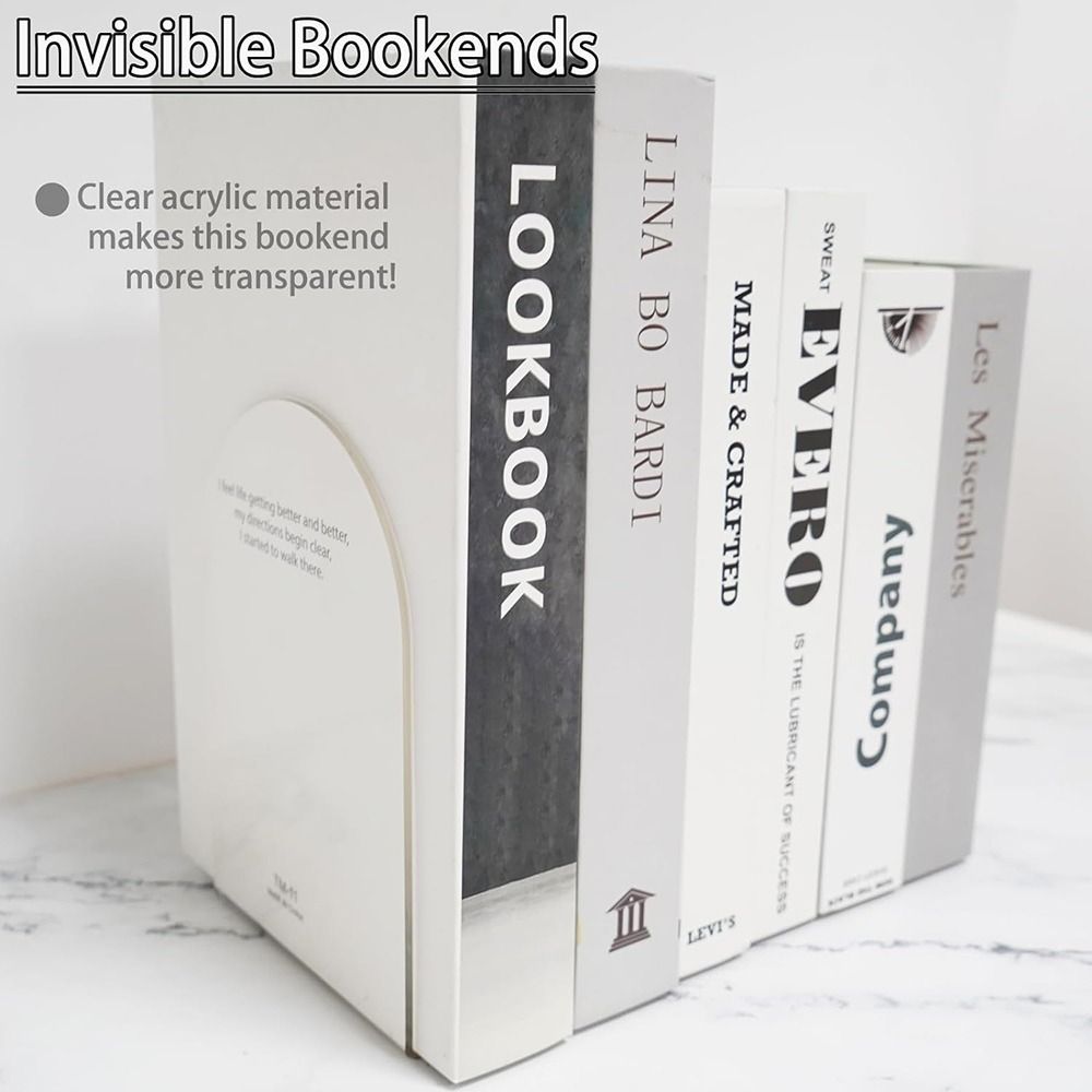 Akrylowe podpórki do książek n – Clear Acrylic Book Stand Holder recenzja i cena