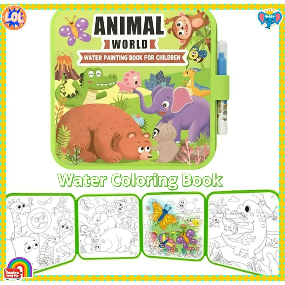 Magiczny zestaw do kolorowania – Reusable Water Magic Coloring Book recenzja i cena
