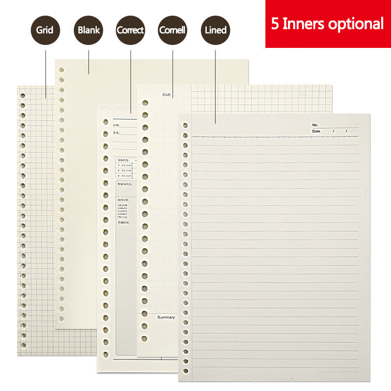 A5 B5 Siatka liniowa 20 otworó – A5 Spiral Dotted Grid Notebook recenzja i cena