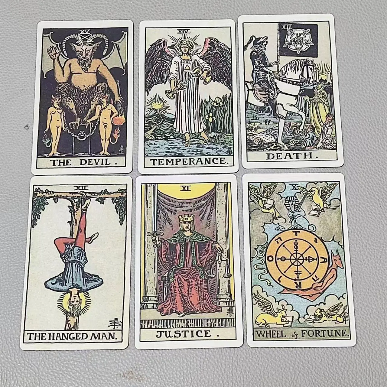10.3*6cm klasyczne karty tarot – Tarot Deck With Guidebook recenzja i cena