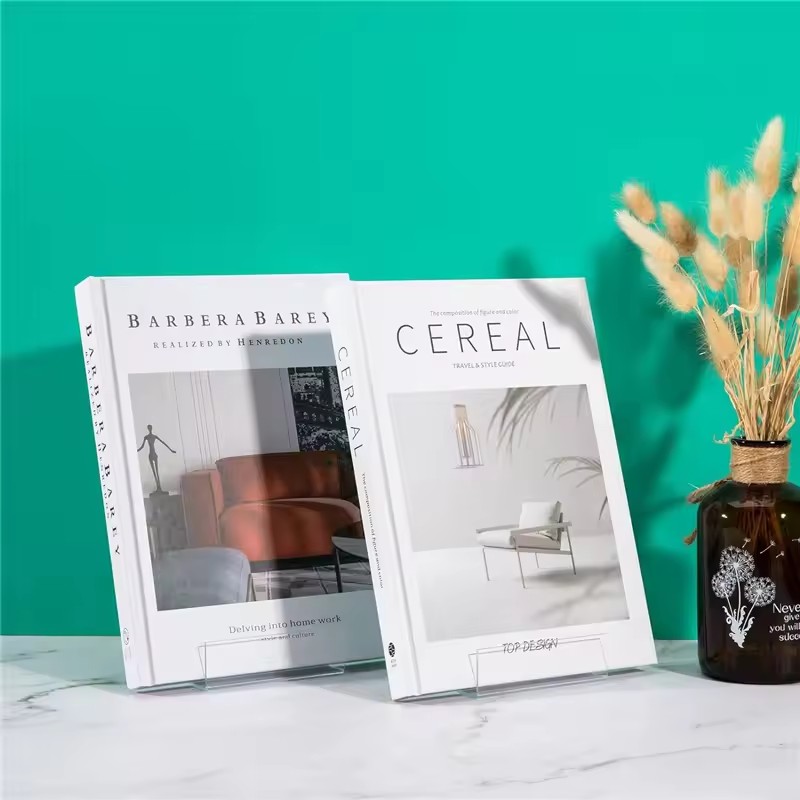 4 sztuki przezroczystych, regu – Clear Acrylic Book Stand Holder recenzja i cena