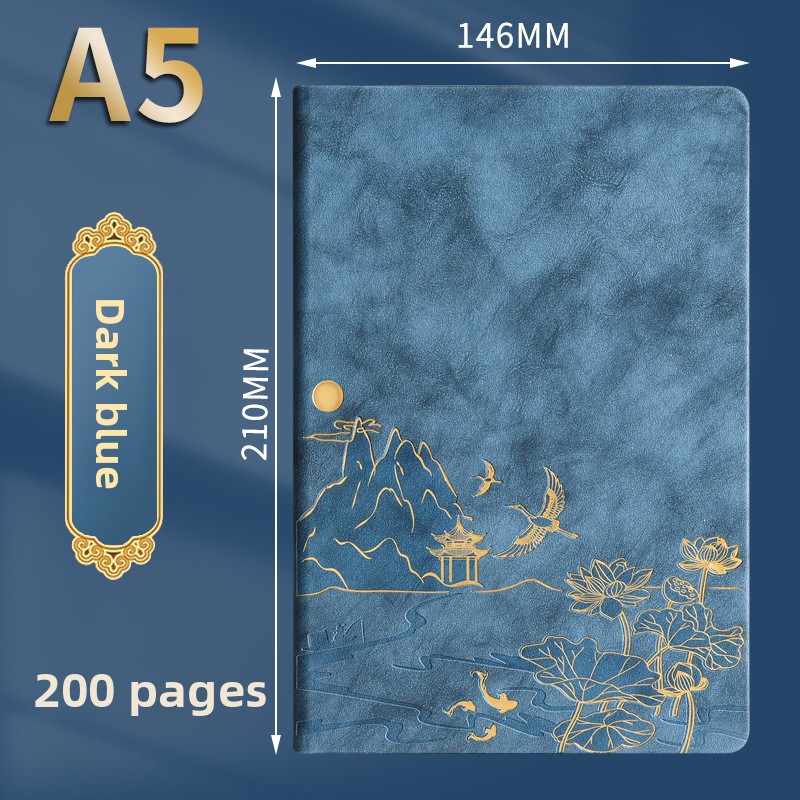 Zestaw upominkowy: notatnik A5 – Vintage Leather Journal Notebook recenzja i cena