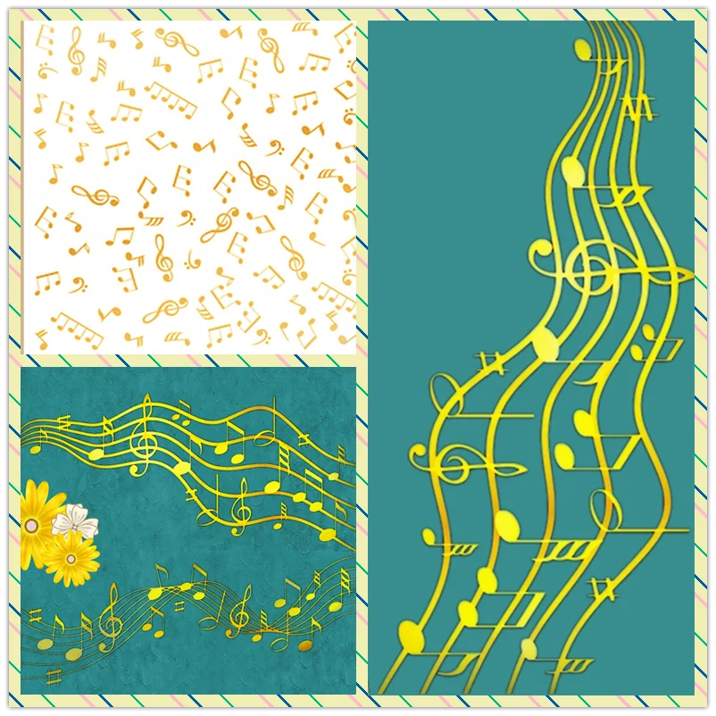 Notatki Muzyka Tło Gorąca foli – Blank Sheet Music Notebook recenzja i cena