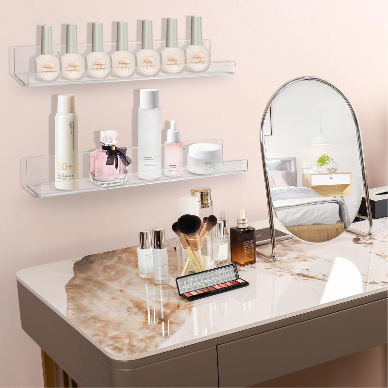 1-5 szt. 30cm akrylowa półka ś – Clear Acrylic Book Stand Holder recenzja i cena