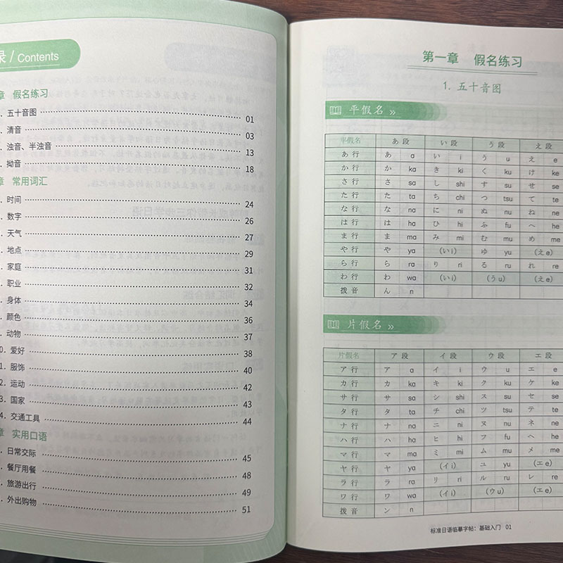 Zeszyt do ćwiczeń Hiragany i K – Chinese Calligraphy Practice Book recenzja i cena