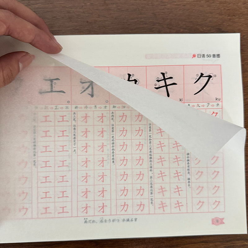Zeszyt do ćwiczeń Hiragany i K – Chinese Calligraphy Practice Book recenzja i cena