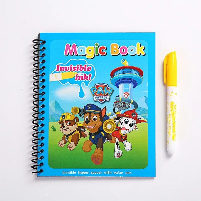 Paw Patrol – wielorazowa, magi – Reusable Water Magic Coloring Book recenzja i cena